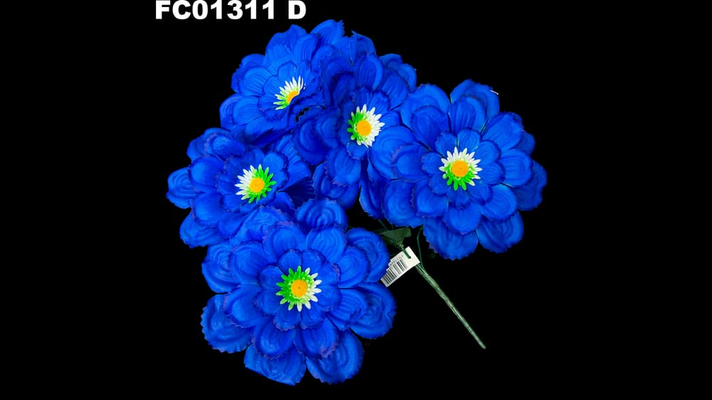 Ramito de dhalia *5 con orilla marcada D