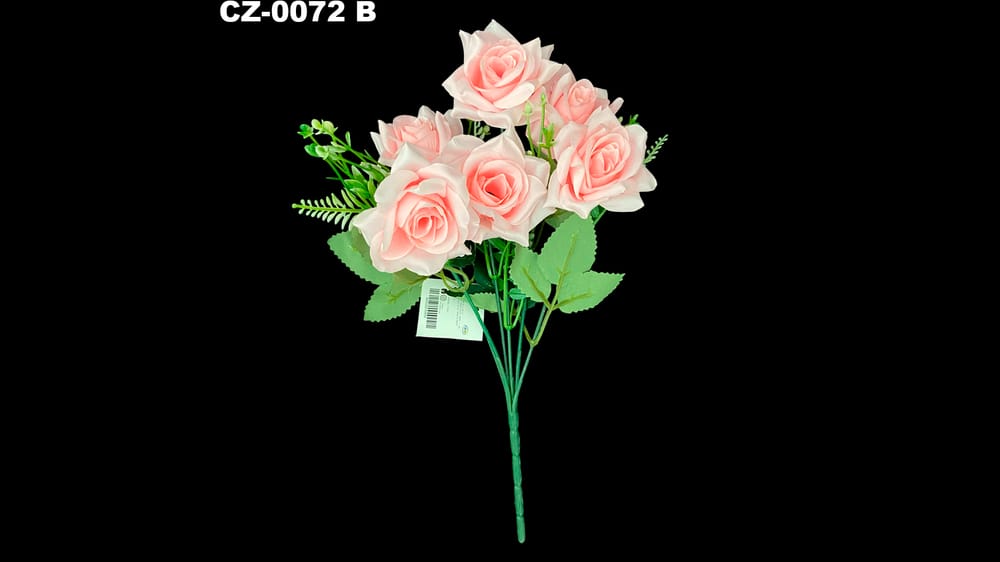 Ramito vintage de rosas medianas*6. La rosa mide 5 cm B