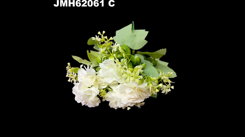 Ramito Gardenias silvestres vintage. Mide 30 cm C