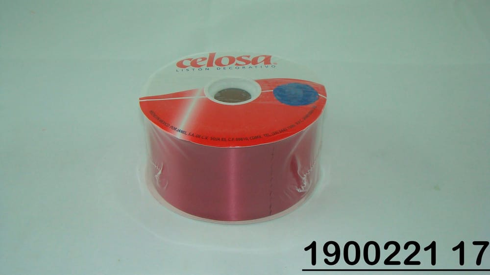 Listón CELOSA liso no.22 (7cm grosor)91.4m 17