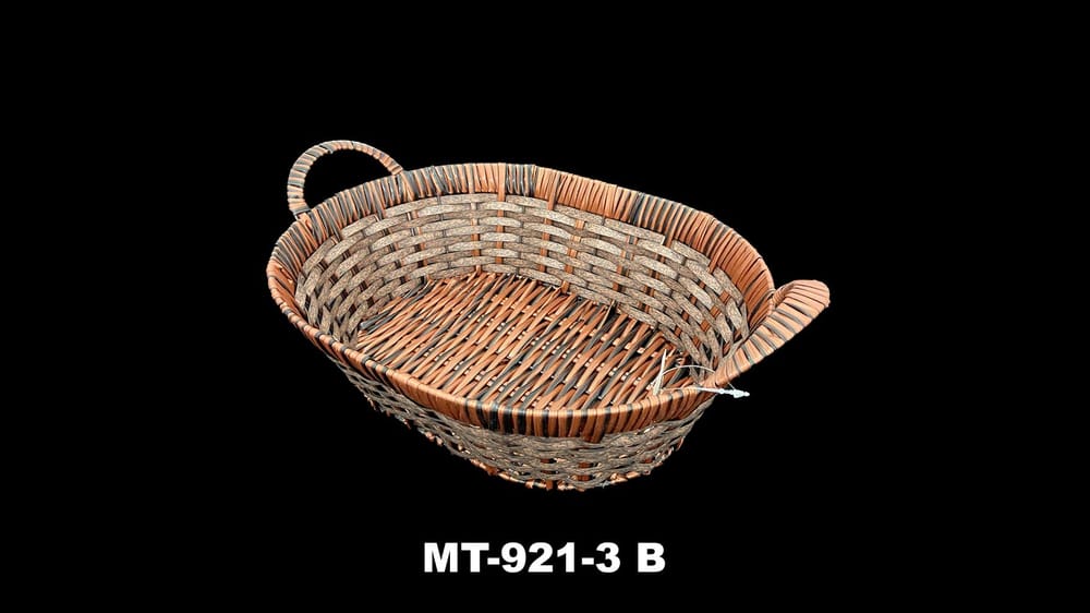 Canasta ovalada plástico 38 cm B