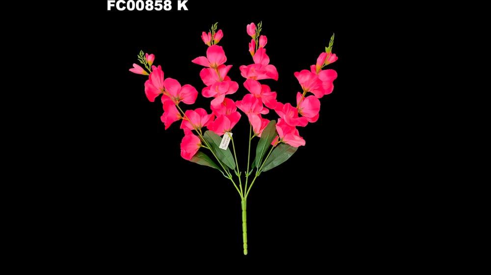 Ramo gladiola satinada *5 (72 cm) K