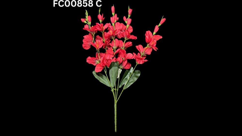 Ramo gladiola satinada *5 (72 cm) C