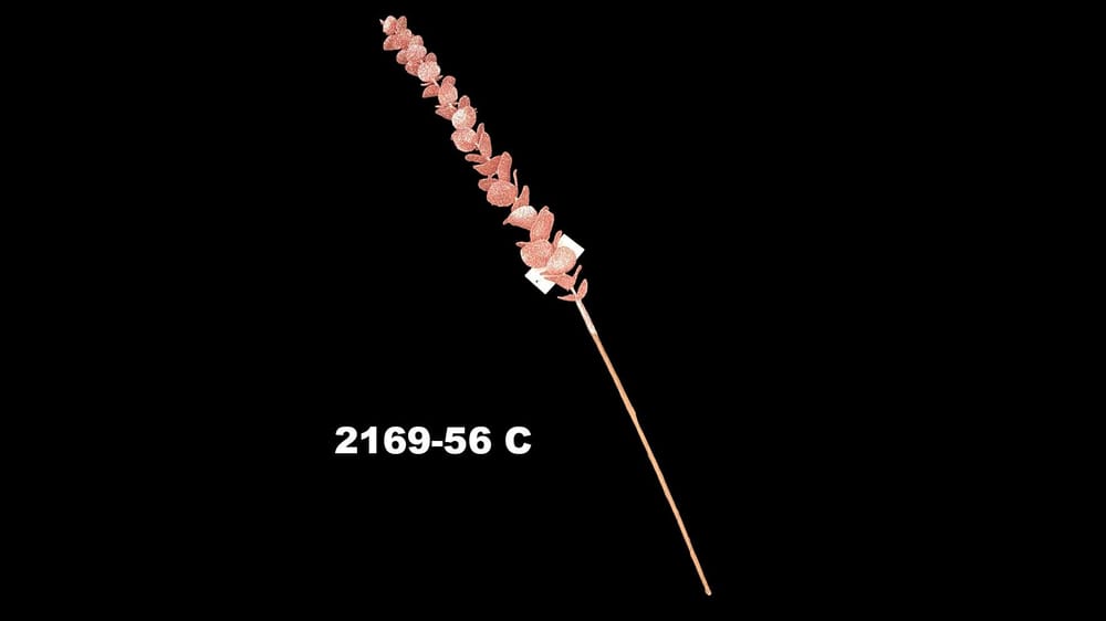 Vara de dólar artificial con diamantina. Mide 65 cm C