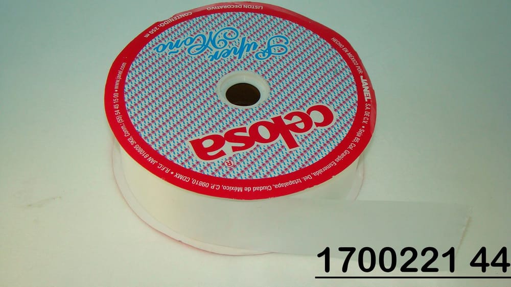 Listón celosa SUPER MOÑO no.22 (7cm grosor) 250m 44