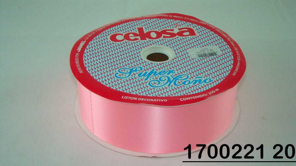 Listón celosa SUPER MOÑO no.22 (7cm grosor) 250m 20