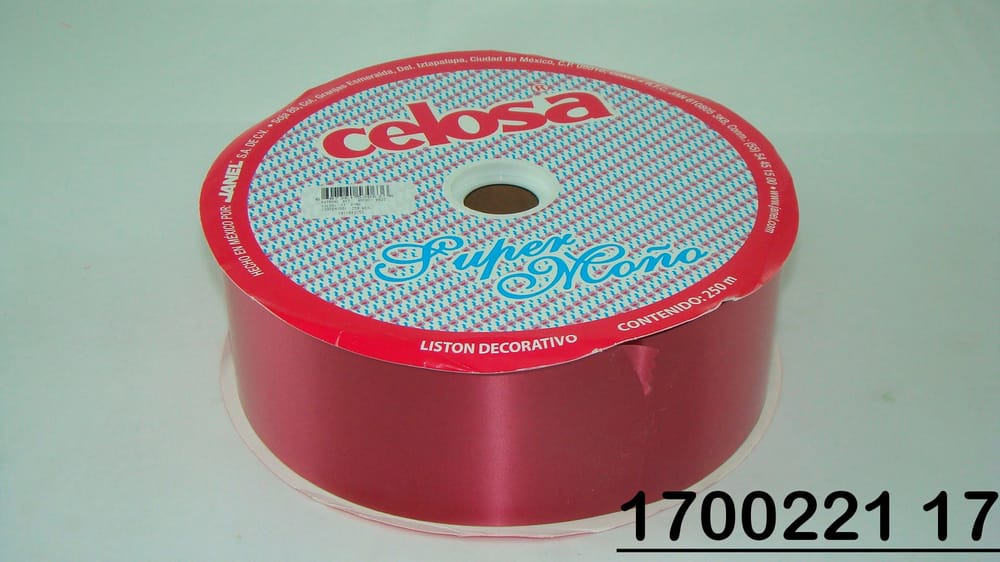 Listón celosa SUPER MOÑO no.22 (7cm grosor) 250m 17