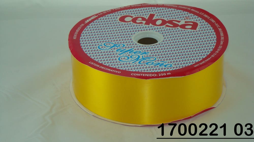 Listón celosa SUPER MOÑO no.22 (7cm grosor) 250m 03