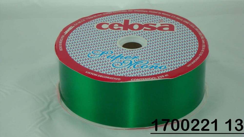 Listón celosa SUPER MOÑO no.22 (7cm grosor) 250m 13