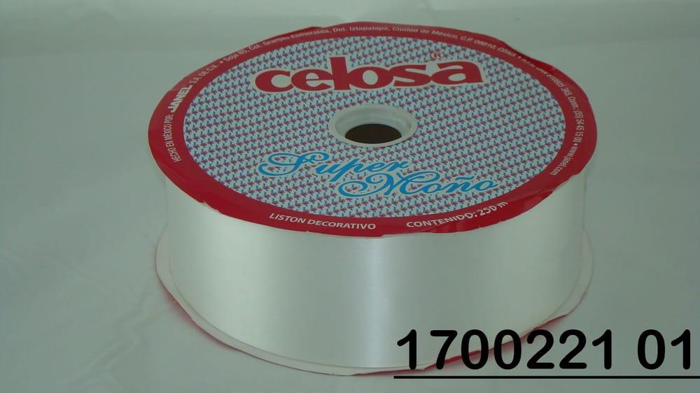 Listón celosa SUPER MOÑO no.22 (7cm grosor) 250m 01