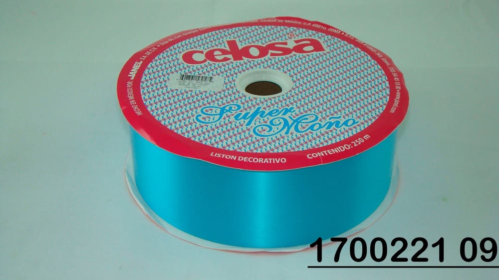 Listón celosa SUPER MOÑO no.22 (7cm grosor) 250m 09