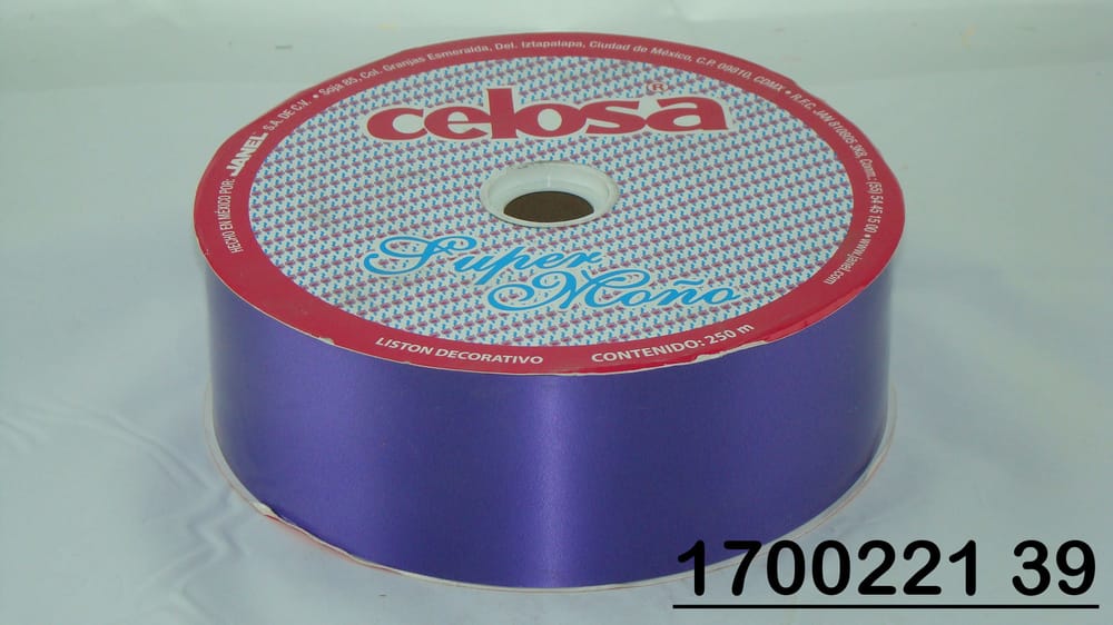 Listón celosa SUPER MOÑO no.22 (7cm grosor) 250m 39