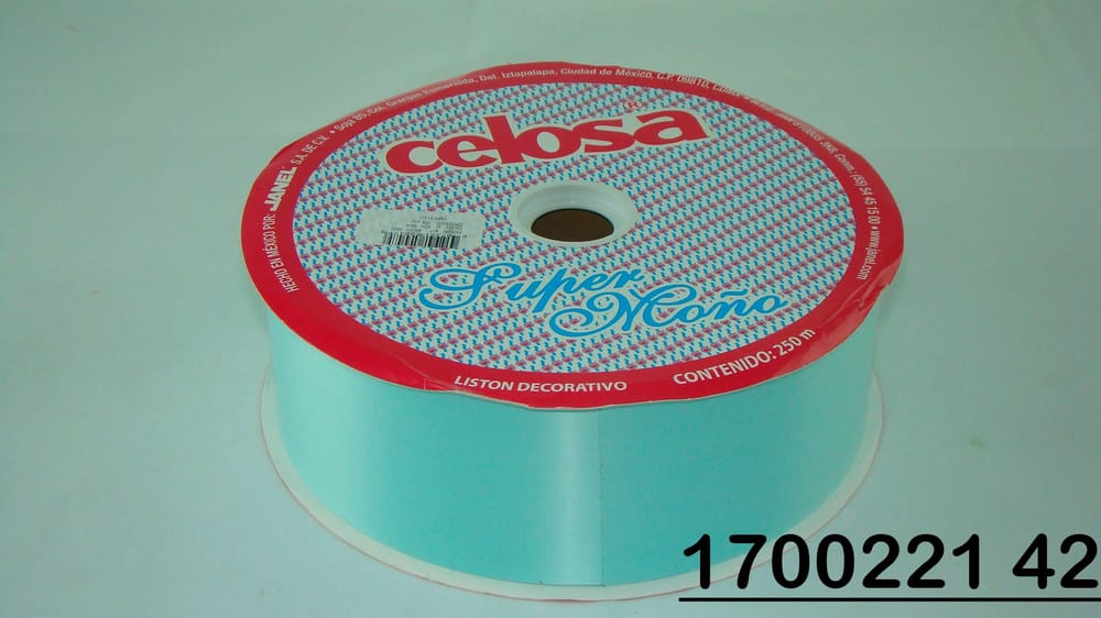 Listón celosa SUPER MOÑO no.22 (7cm grosor) 250m 42