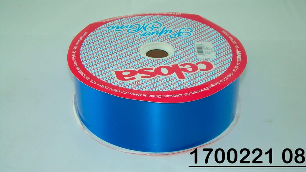 Listón celosa SUPER MOÑO no.22 (7cm grosor) 250m 08