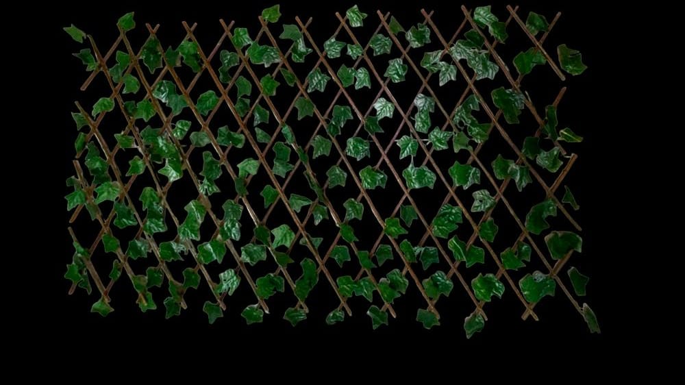 Malla de Bambú con follaje, abre hasta 2 m 