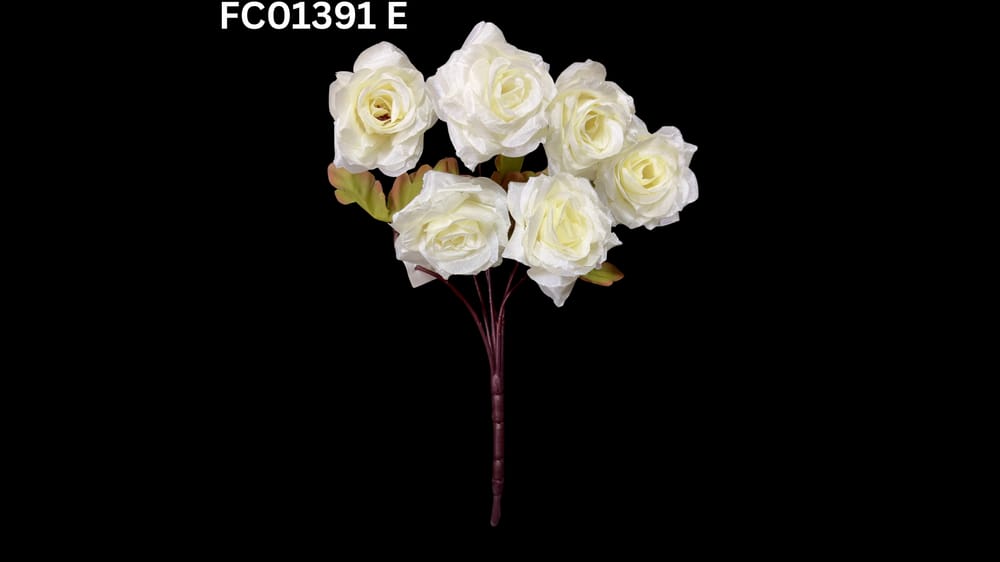 Ramito vintage de rositas *6 chantou E