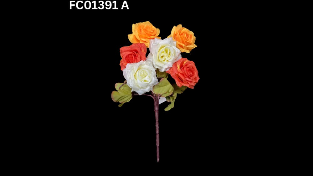 Ramito vintage de rositas *6 chantou A