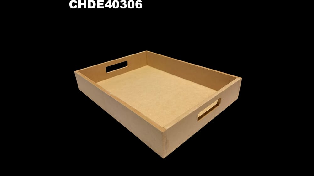 Charola desayuno 40*30+6 mdf 