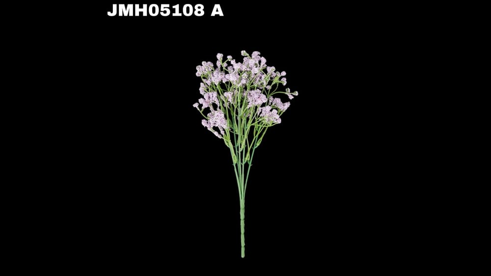 Follajito nevado tipo nube. Mide 28 cm A