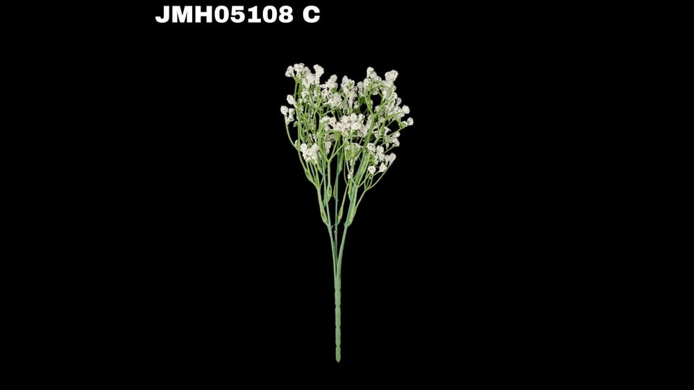 Follajito nevado tipo nube. Mide 28 cm C