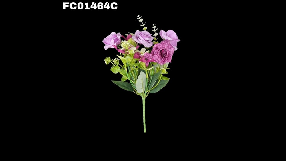 Ramito vintage de rosa matizada *7 C