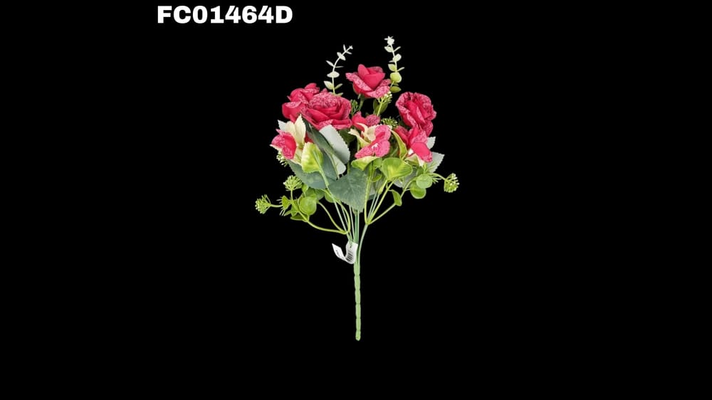 Ramito vintage de rosa matizada *7 D