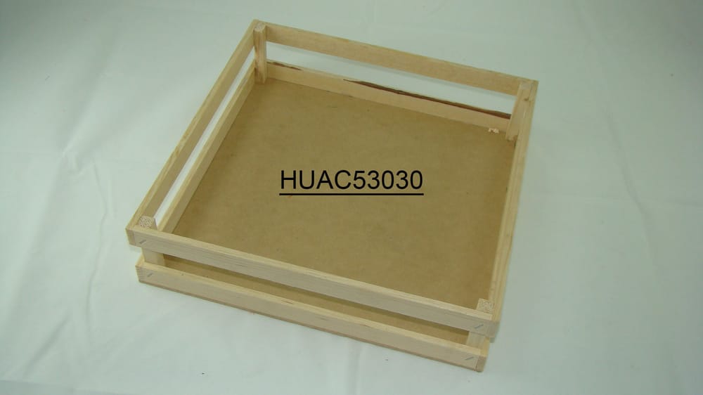 huacal no.5 30*30 sin pintar hecha de madera y mdf 