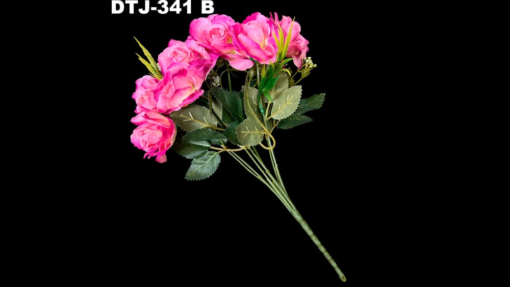 Ramito rosal *7 vintage. Mide 30 cm B