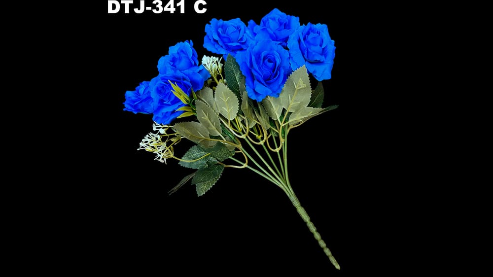 Ramito rosal *7 vintage. Mide 30 cm C