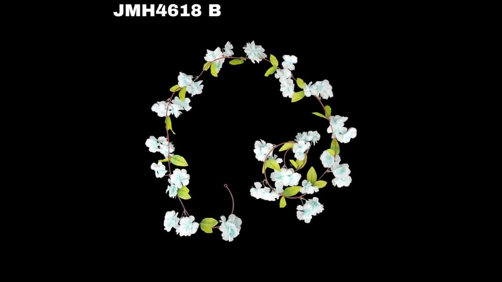 Guía de flor de durazno. Mide  2 metros B