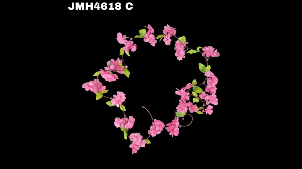 Guía de flor de durazno. Mide  2 metros C