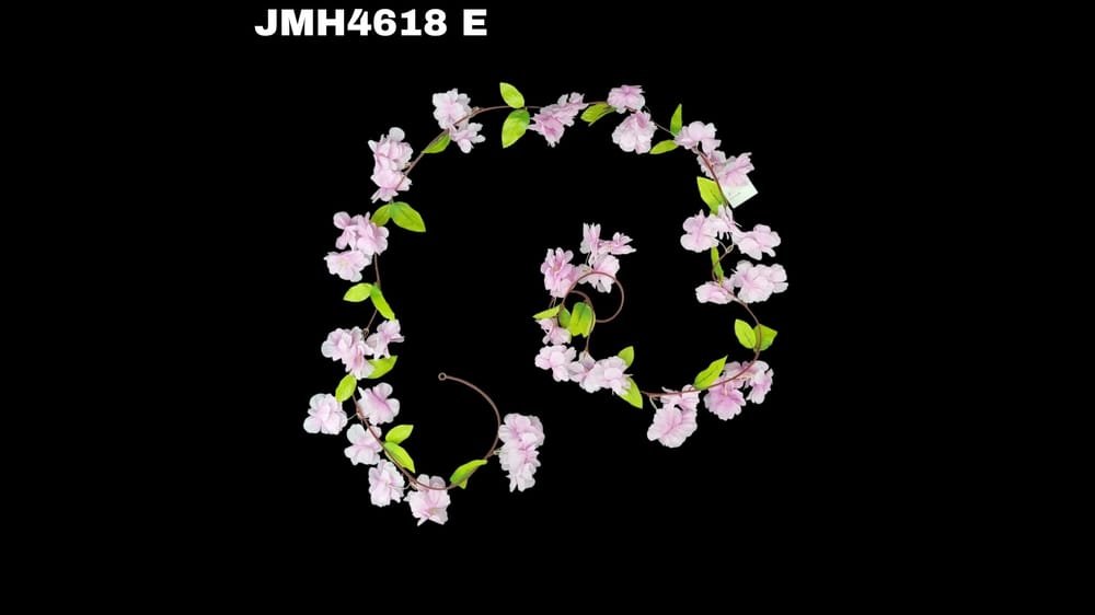 Guía de flor de durazno. Mide  2 metros E