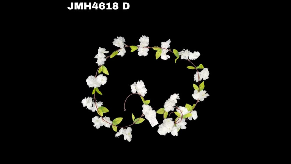 Guía de flor de durazno. Mide  2 metros D