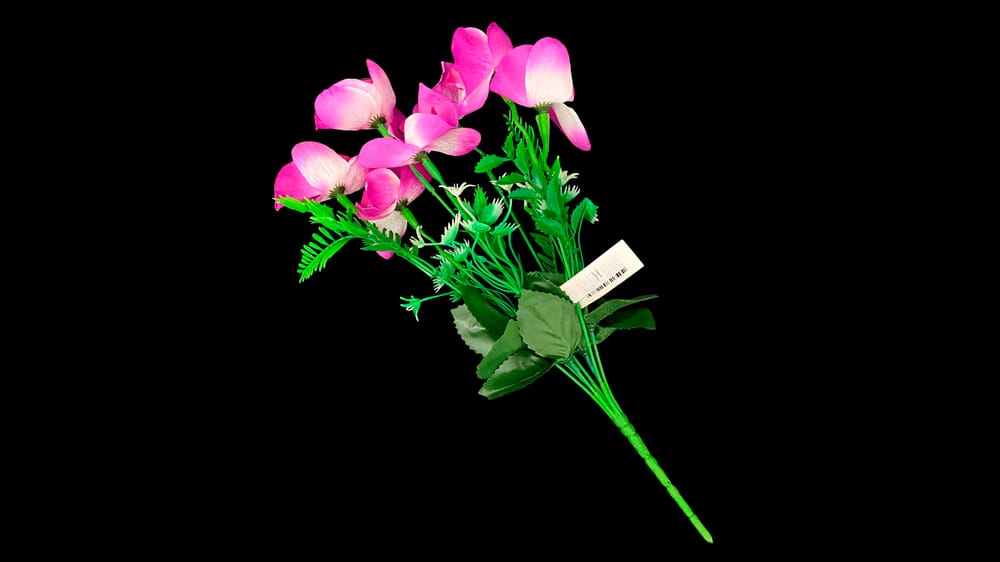 Ramo de orquidea con follaje H