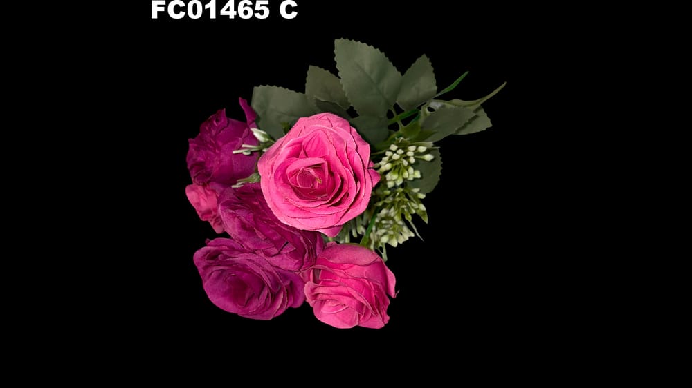 Ramito rosas vintage *6 elegante C