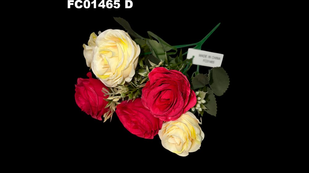 Ramito rosas vintage *6 elegante D