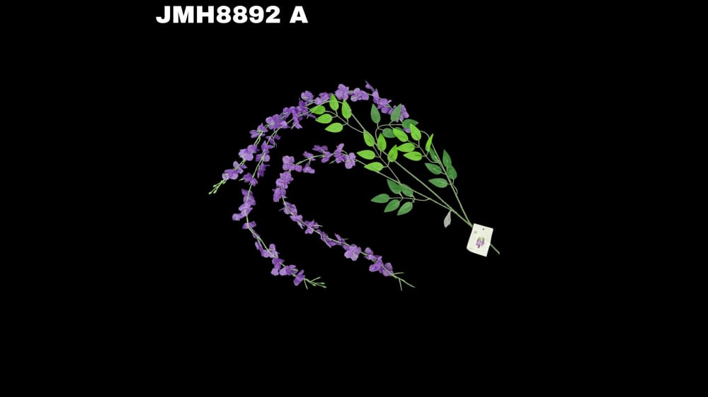 Colgante de florecitas *3. Mide 95 cm A