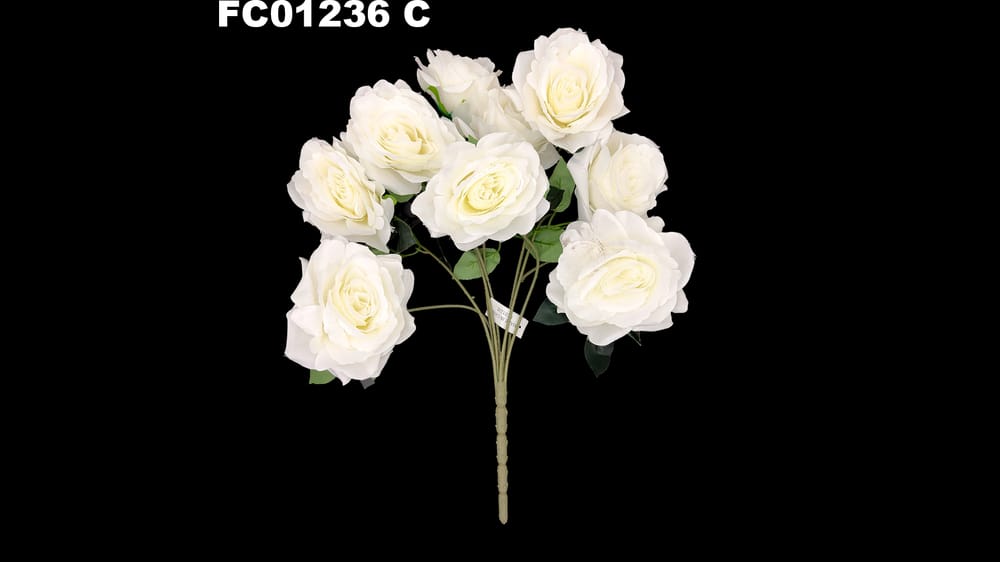 Ramo Grande rosa abierta * 9. Mide 48 cm C