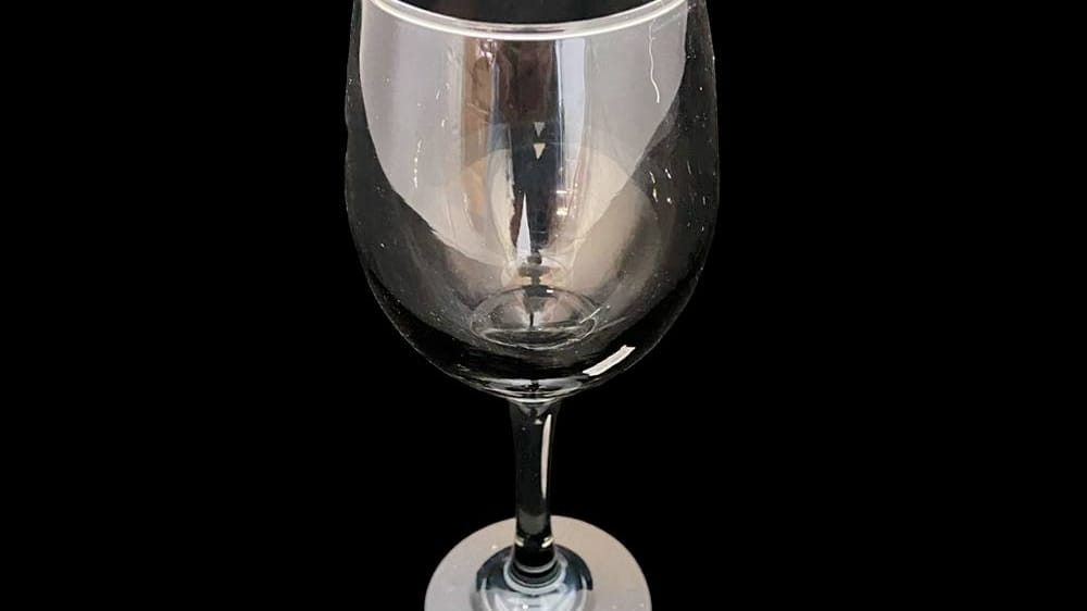 Copa de vino tornasol. 20 cm de alto PIEZA B