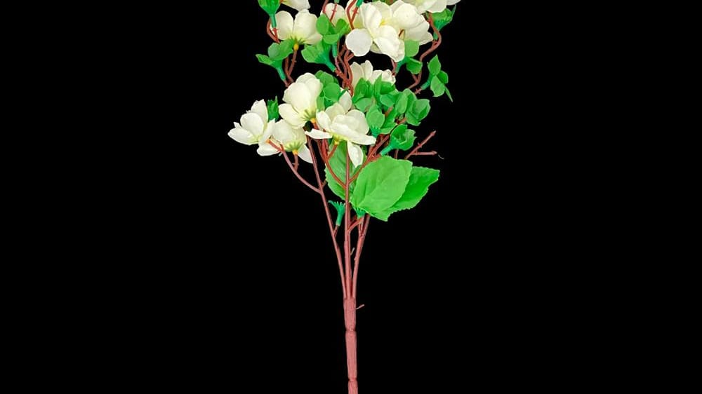 Ramito flor durazno *5 Mide 33 cm C