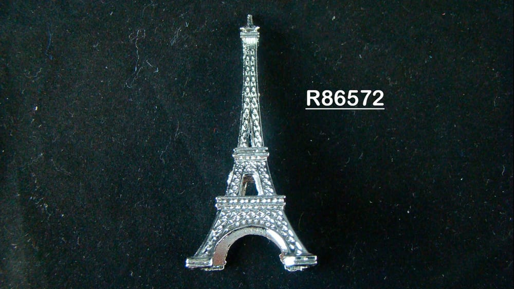 torre eiffel de metal 25 cm 