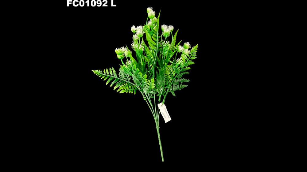 follaje de plástico *5 varios modelos 30 cm aprox L
