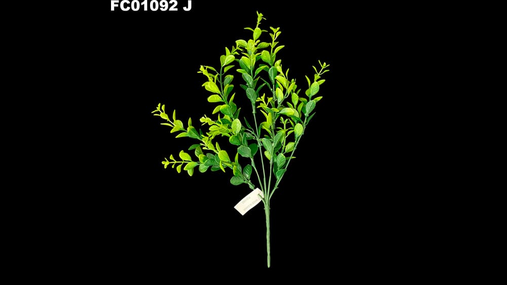 follaje de plástico *5 varios modelos 30 cm aprox J