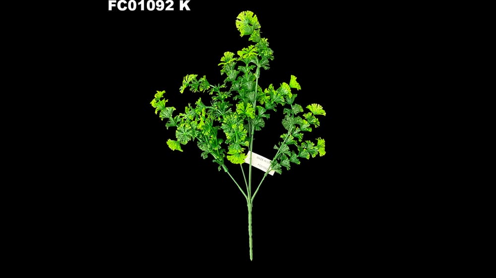 follaje de plástico *5 varios modelos 30 cm aprox K