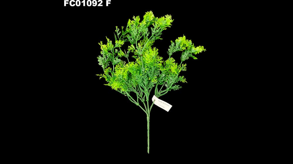 follaje de plástico *5 varios modelos 30 cm aprox F
