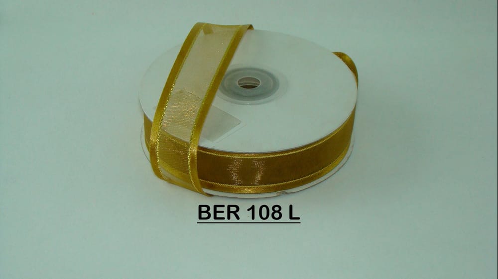 Listón Organza Satin Filo 7/8 (2.3cm ancho) (No. 5) (22.8mts largo) L