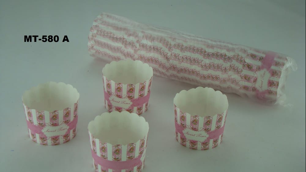 Vaso para cupcake 5 cm con 50 piezas A