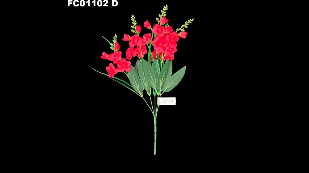 Ramo fresia satinada con 11 flores D