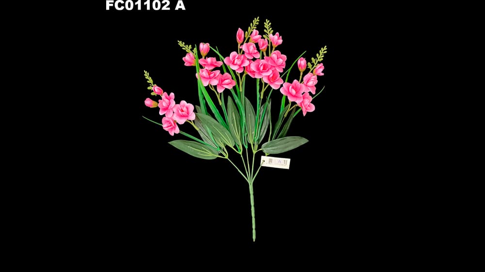Ramo fresia satinada con 11 flores A