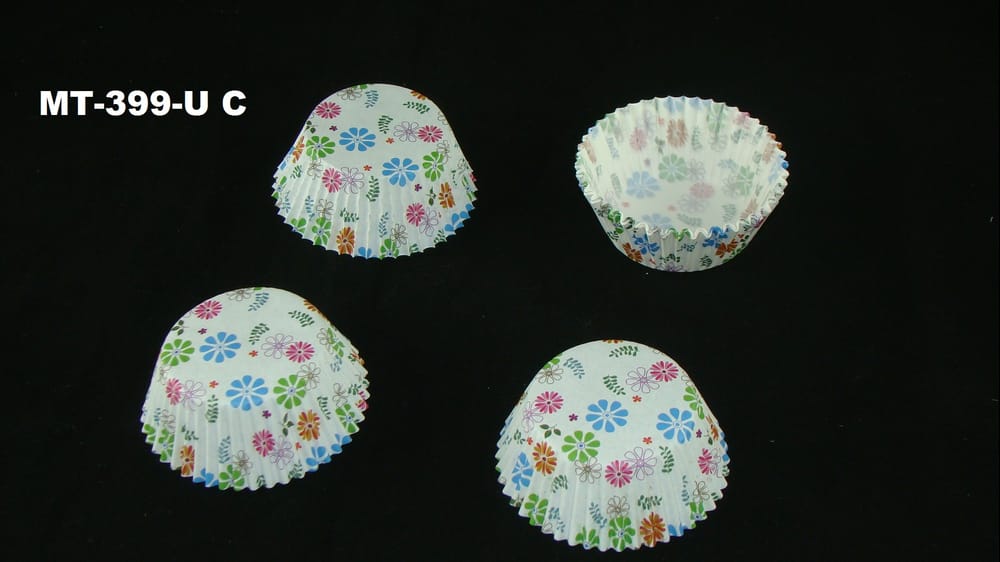 Vaso cupcake 3 cm de papel con 25 piezas aprox C